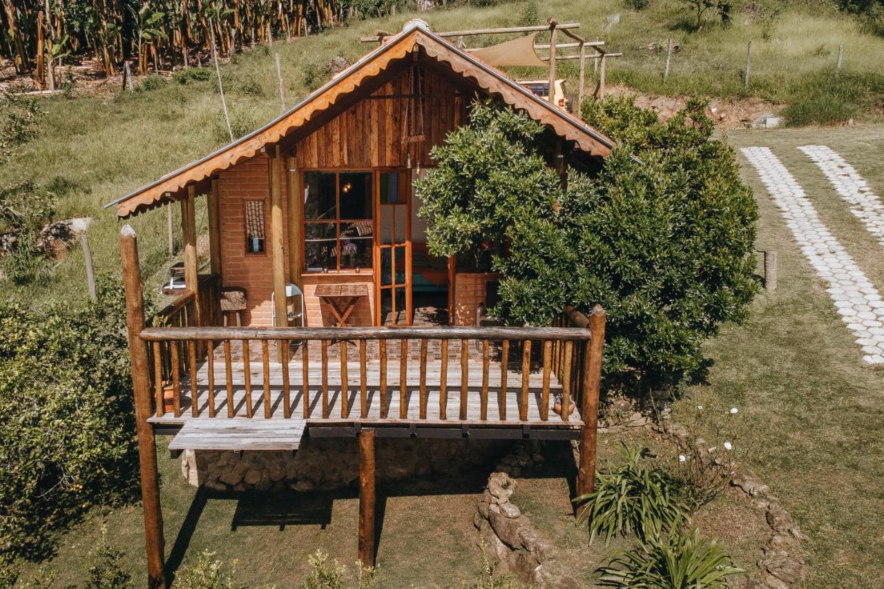Chale Refugio Da Pedra Sp Villa เซาเบนโตโดซาปูไค ภายนอก รูปภาพ