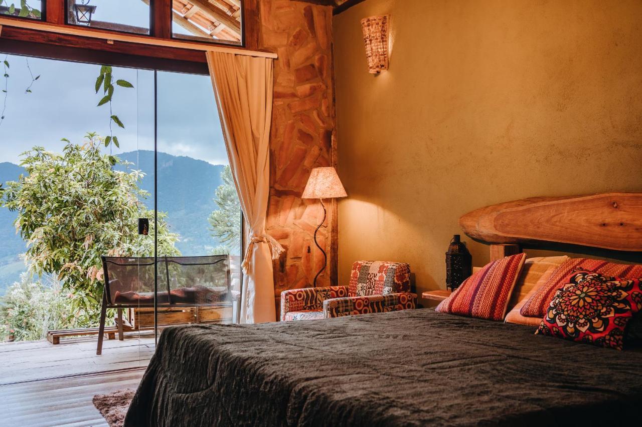 Chale Refugio Da Pedra Sp Villa เซาเบนโตโดซาปูไค ภายนอก รูปภาพ